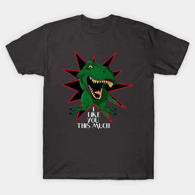 Tyrannosaurus Rex T-Shirt by rachybattlebot